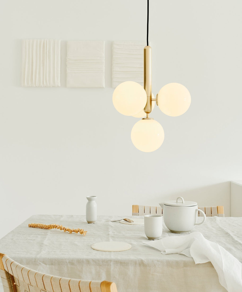 Velain Suspension industrielle en laiton - Neutralighting