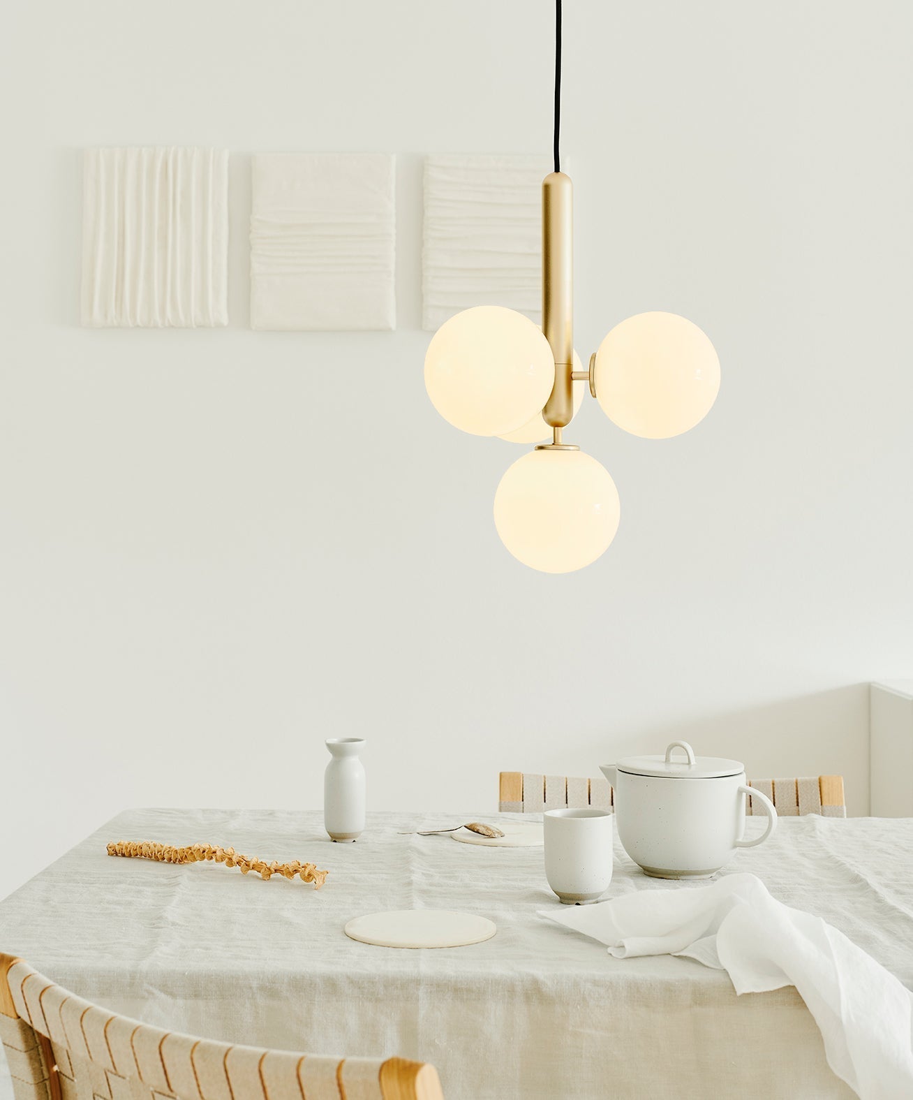 Velain Suspension industrielle en laiton - Neutralighting
