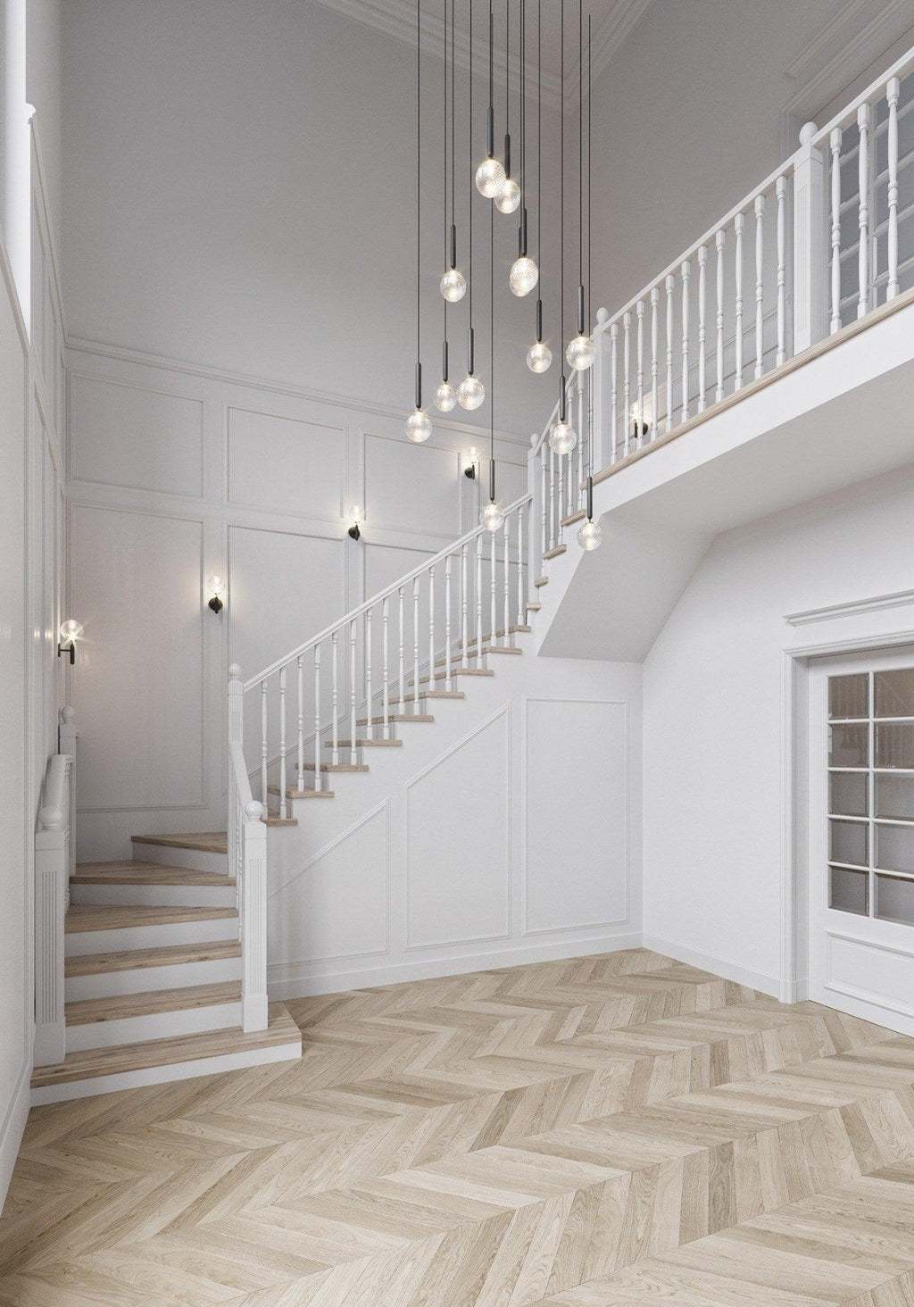 Velain Suspension industrielle en laiton - Neutralighting