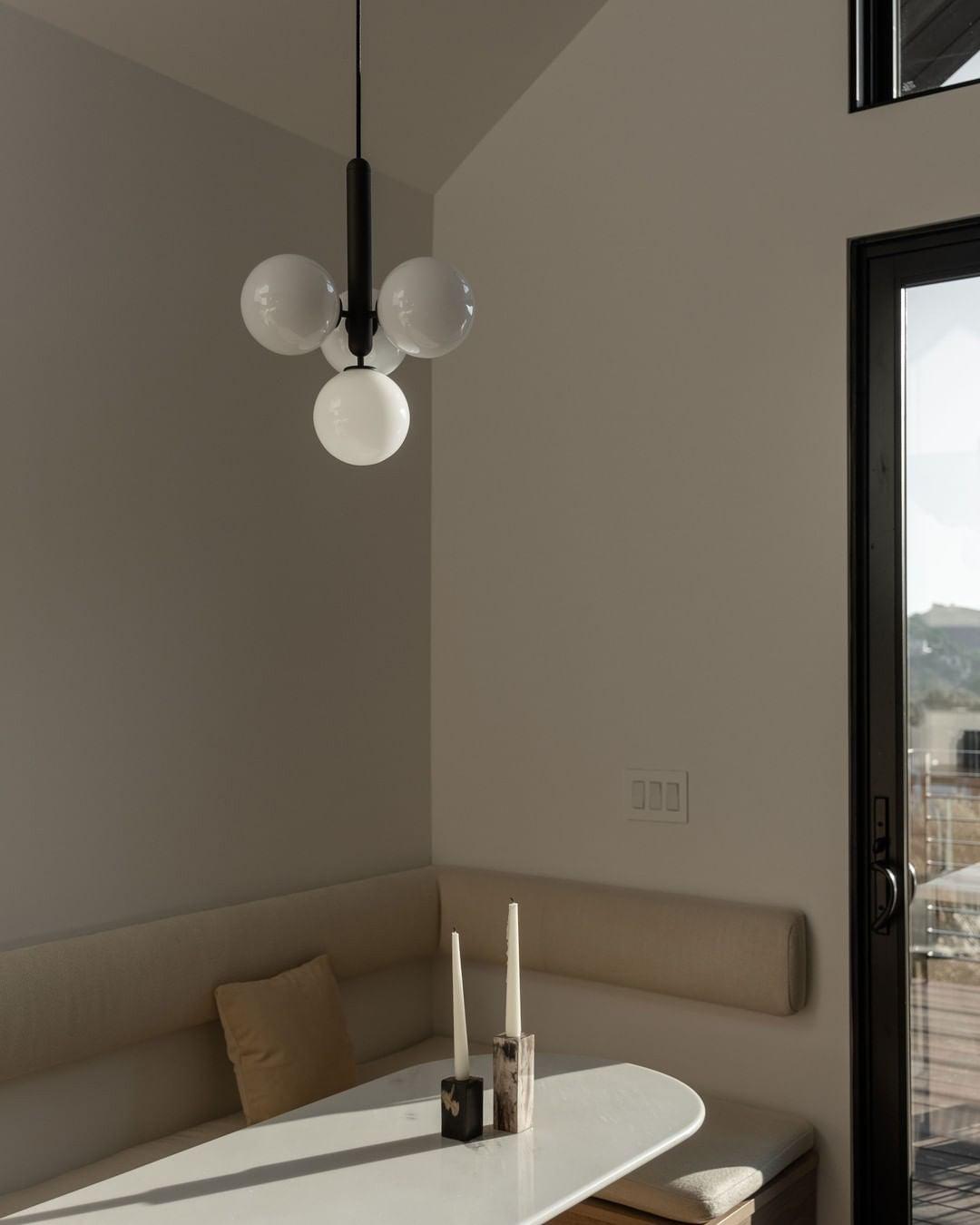 Calyxia Suspension Industrielle Classique en Verre - Neutralighting