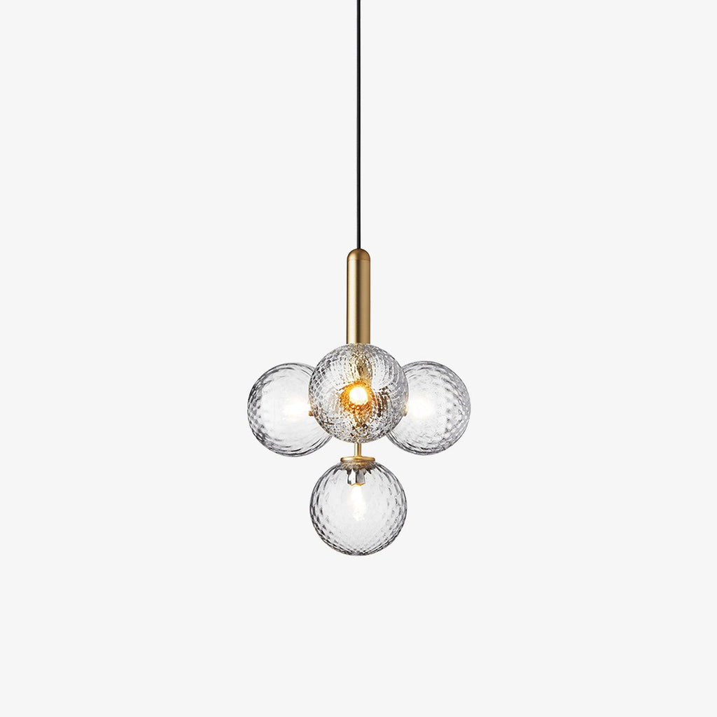 Calyxia Suspension Industrielle Classique en Verre - Neutralighting