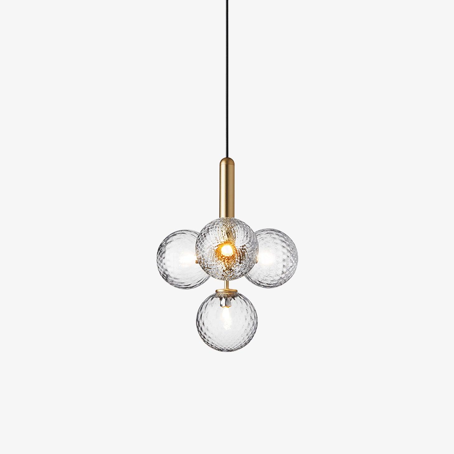 Calyxia Suspension Industrielle Classique en Verre - Neutralighting