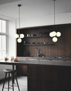 Calyxia Suspension Industrielle Classique en Verre - Neutralighting