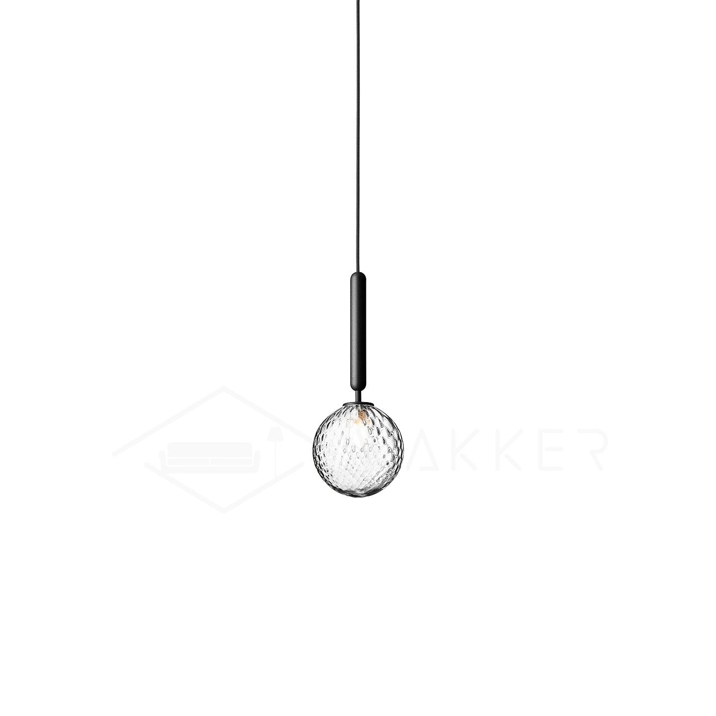 Calyxia Suspension Industrielle Classique en Verre - Neutralighting