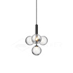 Calyxia Suspension Industrielle Classique en Verre - Neutralighting