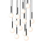 Calyxia Suspension Industrielle Classique en Verre - Neutralighting