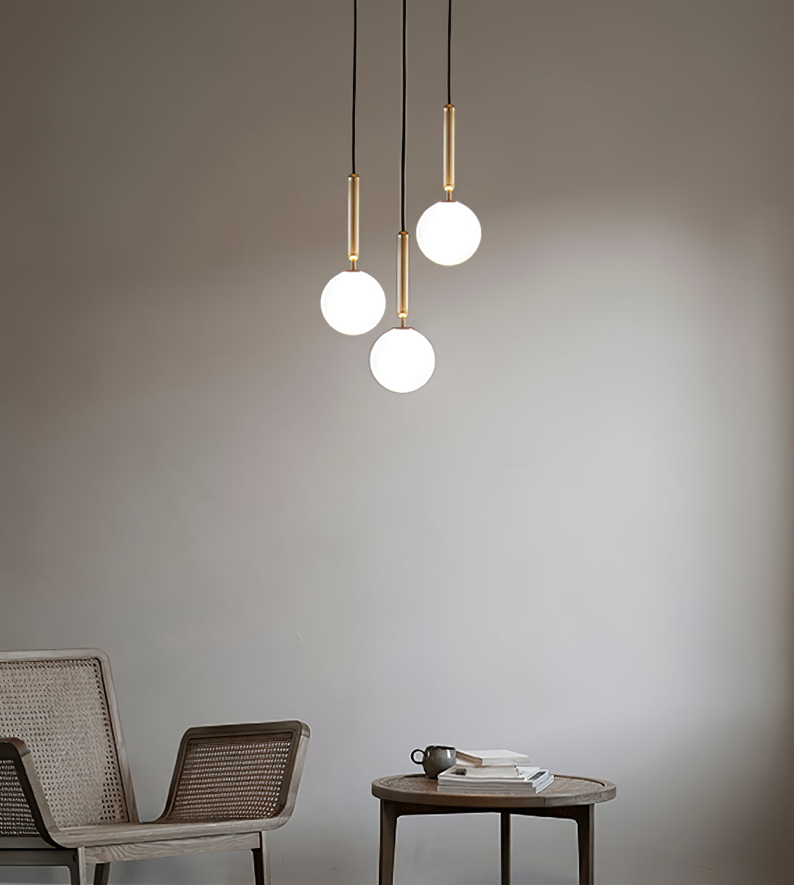 Calyxia Suspension Industrielle Classique en Verre - Neutralighting