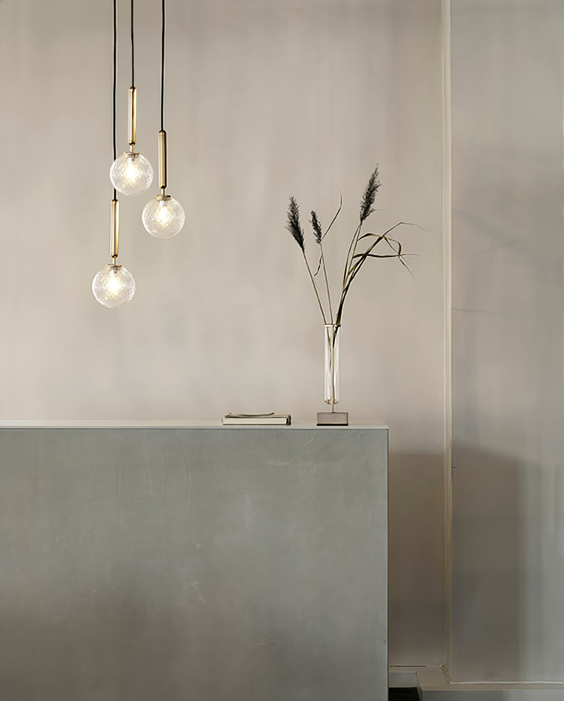 Velain Suspension industrielle en laiton - Neutralighting