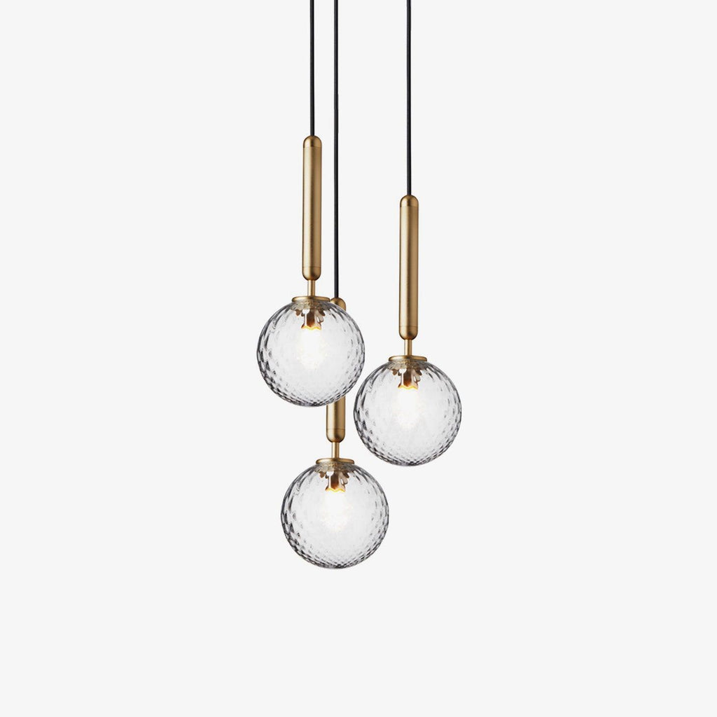 Velain Suspension industrielle en laiton - Neutralighting