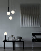 Calyxia Suspension Industrielle Classique en Verre - Neutralighting