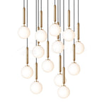 Velain Suspension industrielle en laiton - Neutralighting