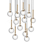 Calyxia Suspension Industrielle Classique en Verre - Neutralighting