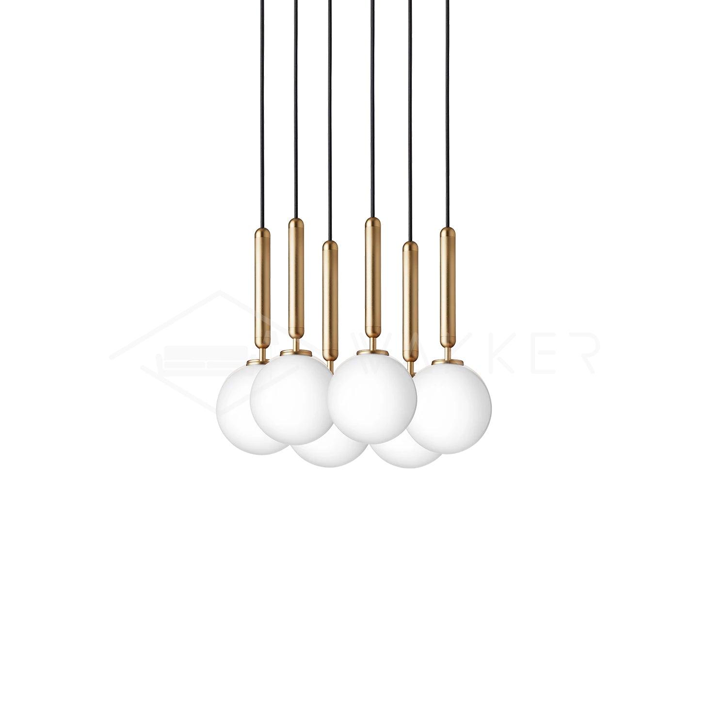 Calyxia Suspension Industrielle Classique en Verre - Neutralighting