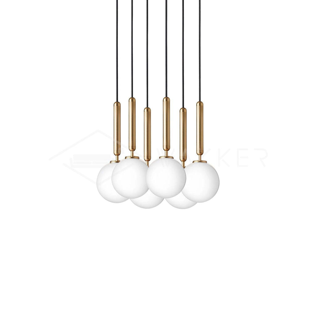 Velain Suspension industrielle en laiton - Neutralighting