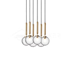 Calyxia Suspension Industrielle Classique en Verre - Neutralighting