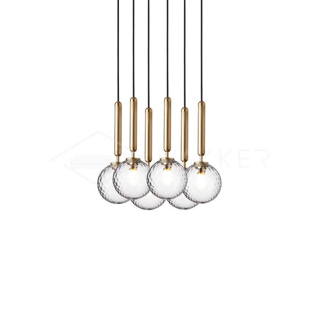 Velain Suspension industrielle en laiton - Neutralighting