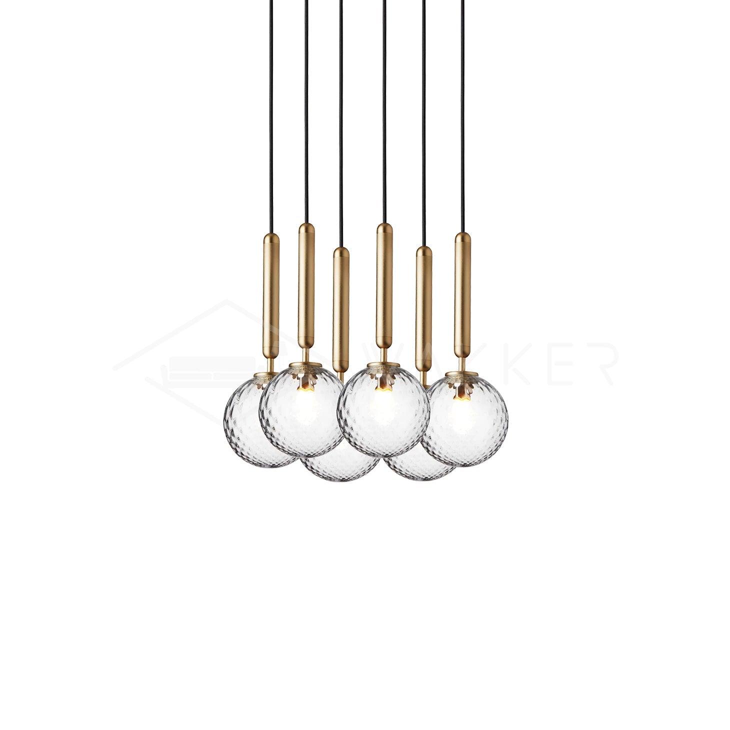 Velain Suspension industrielle en laiton - Neutralighting