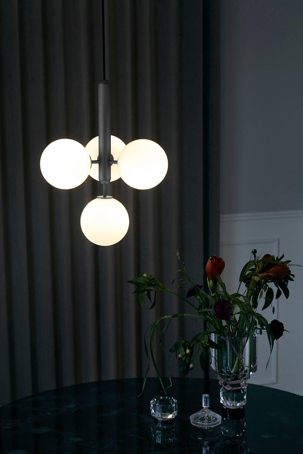Velain Suspension industrielle en laiton - Neutralighting