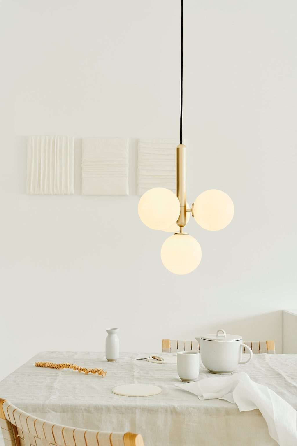 Velain Suspension industrielle en laiton - Neutralighting