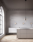 Velain Suspension industrielle en laiton - Neutralighting
