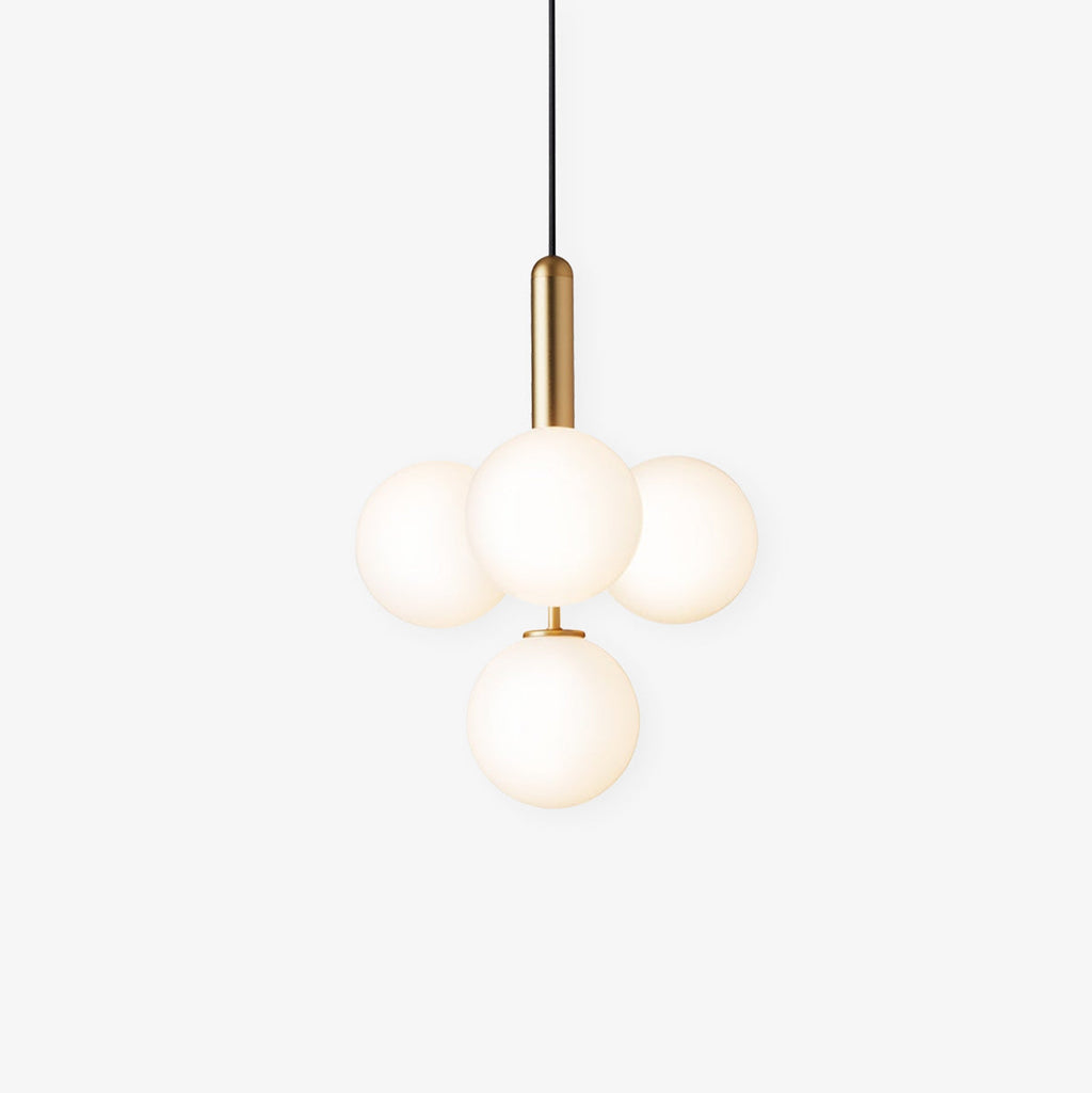 Calyxia Suspension Industrielle Classique en Verre - Neutralighting