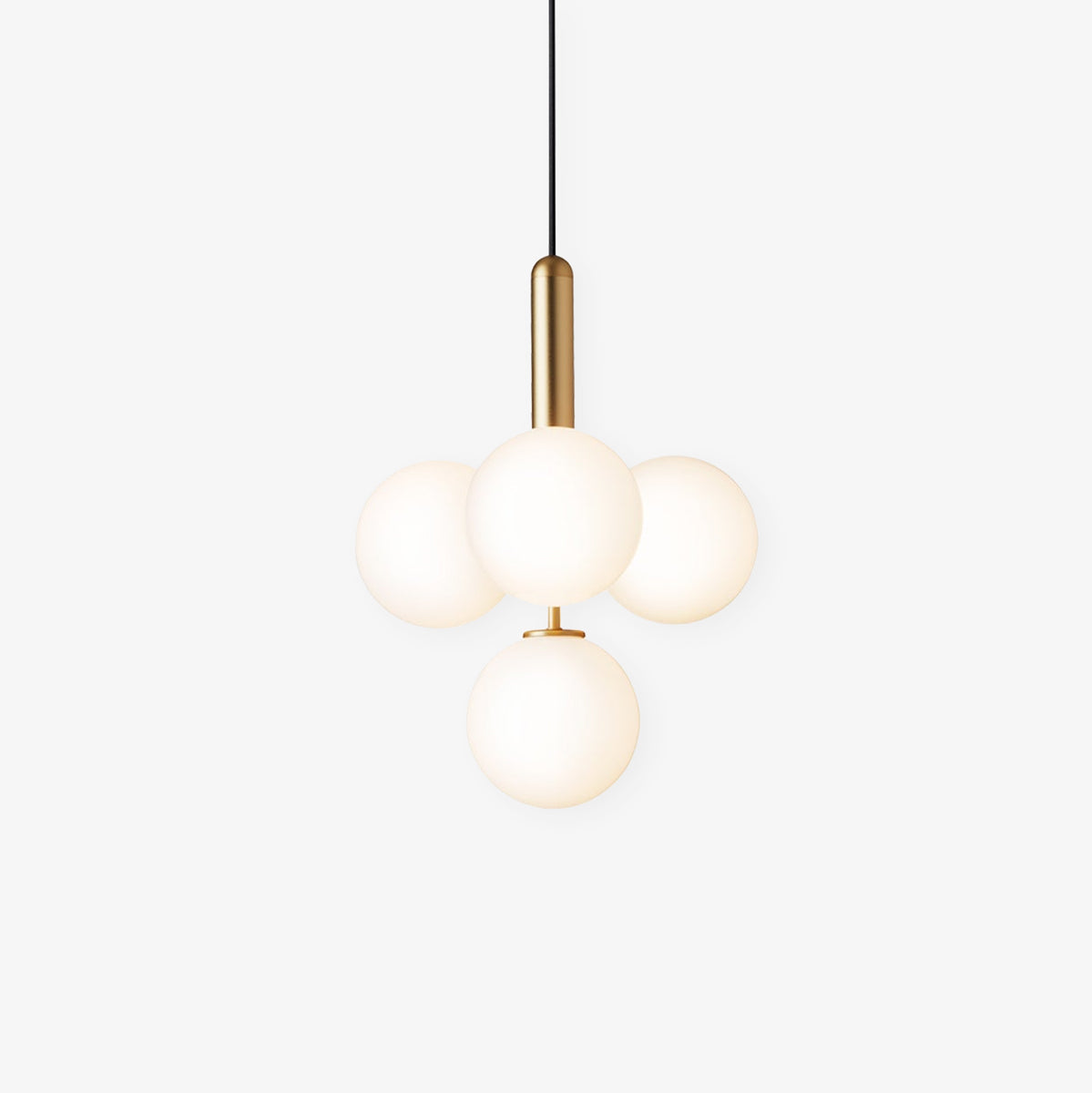 Calyxia Suspension Industrielle Classique en Verre - Neutralighting