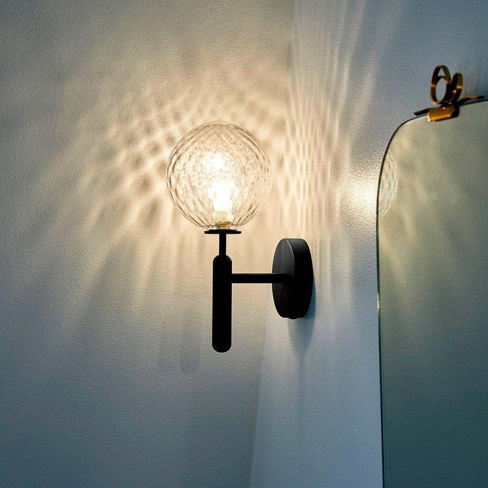 Ilirila Applique Murale Moderne Minimaliste en Laiton et Verre - Neutralighting