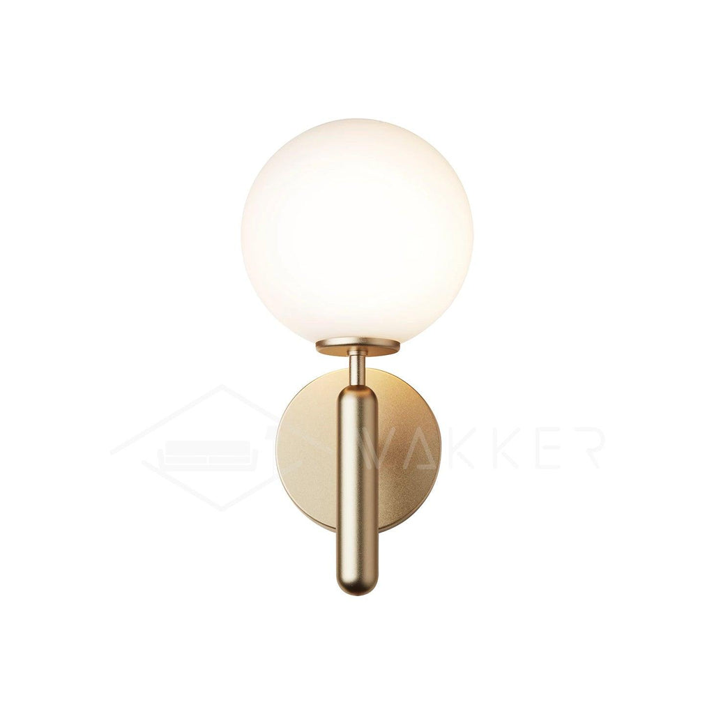 Ilirila Applique Murale Moderne Minimaliste en Laiton et Verre - Neutralighting
