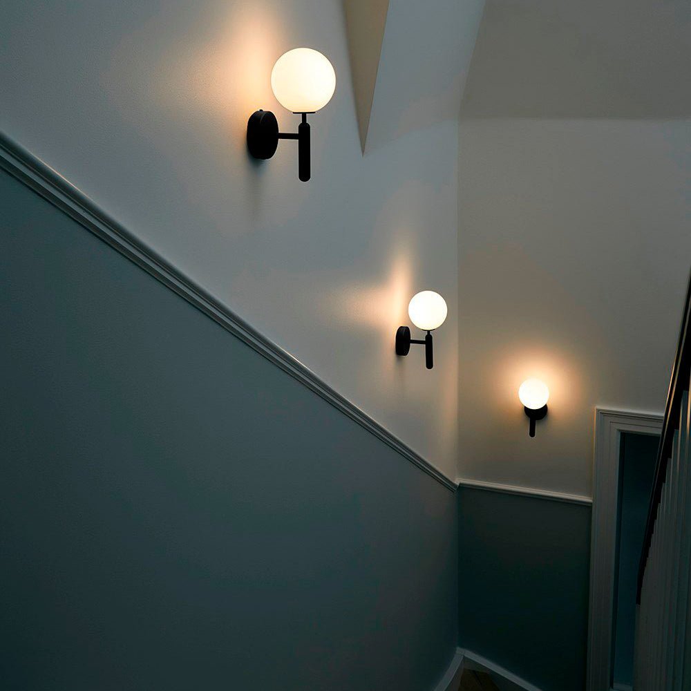 Ilirila Applique Murale Moderne Minimaliste en Laiton et Verre - Neutralighting