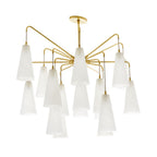 Avtheira Lustre Verre Luxe Postmoderne - Neutralighting