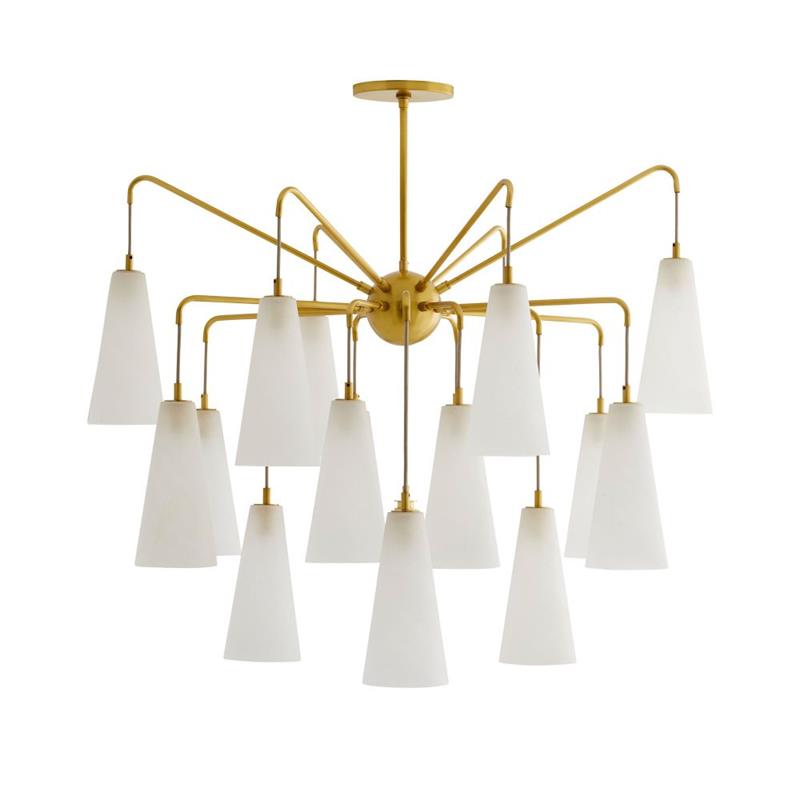 Avtheira Lustre Verre Luxe Postmoderne - Neutralighting