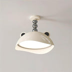 Miki Plafonnier Chat Oreilles Sphère Accent Ludique Moderne - Neutralighting