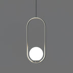 Lustra Lampe Pendante Anneau Moderne en Laiton - Neutralighting