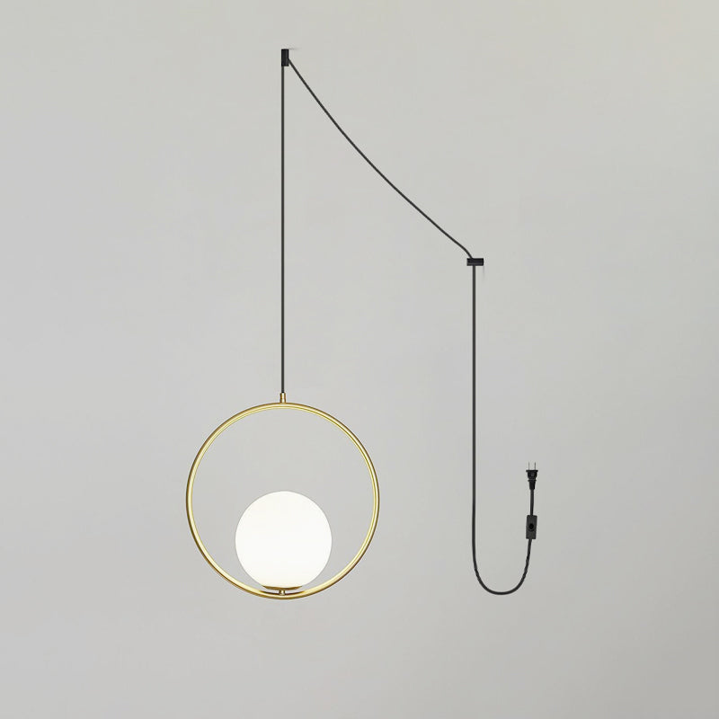 Orb Suspension Moderne en Laiton - Neutralighting