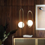 Lustra Lampe Pendante Anneau Moderne en Laiton - Neutralighting