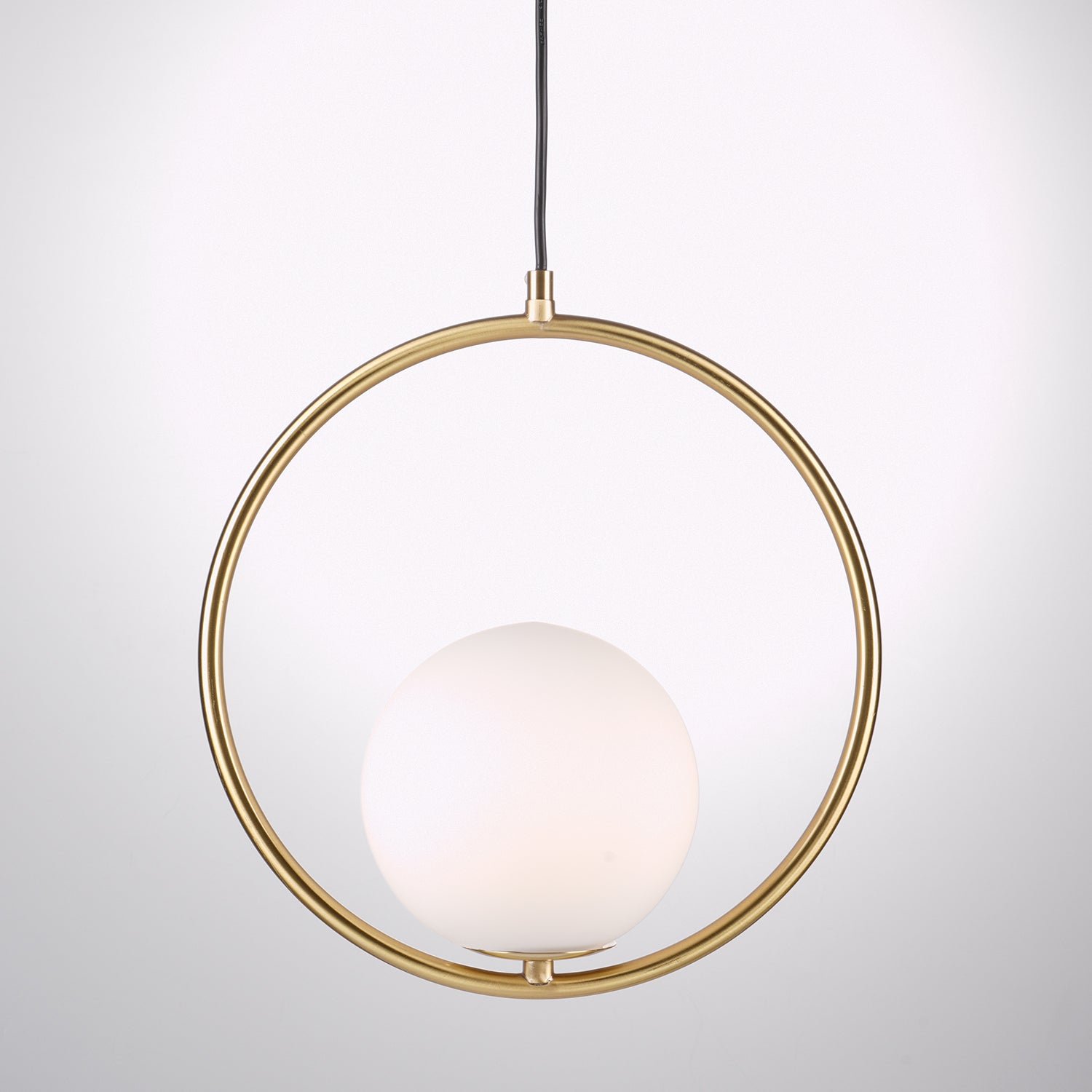 Lustra Lampe Pendante Anneau Moderne en Laiton - Neutralighting