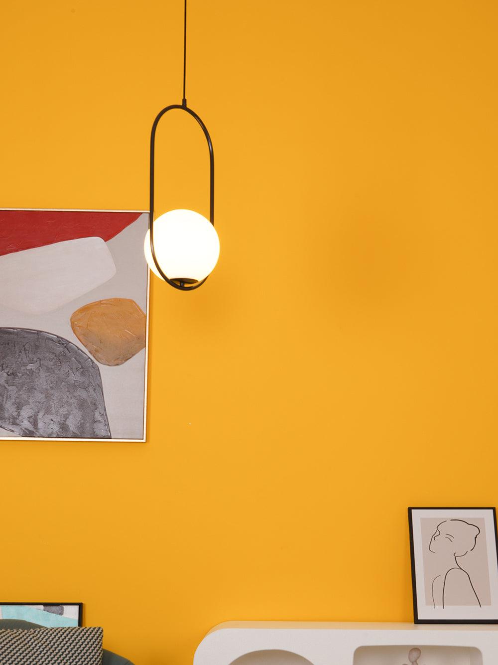 Lustra Lampe Pendante Anneau Moderne en Laiton - Neutralighting