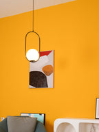 Lustra Lampe Pendante Anneau Moderne en Laiton - Neutralighting
