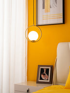 Lustra Lampe Pendante Anneau Moderne en Laiton - Neutralighting