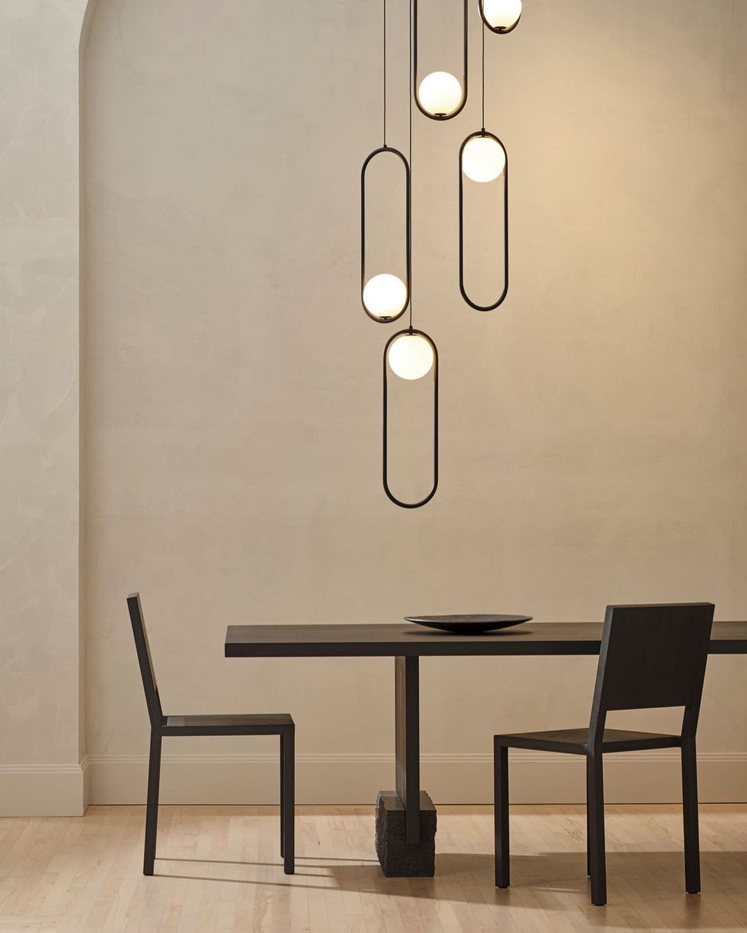Lustra Lampe Pendante Anneau Moderne en Laiton - Neutralighting