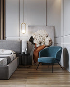 Lustra Lampe Pendante Anneau Moderne en Laiton - Neutralighting