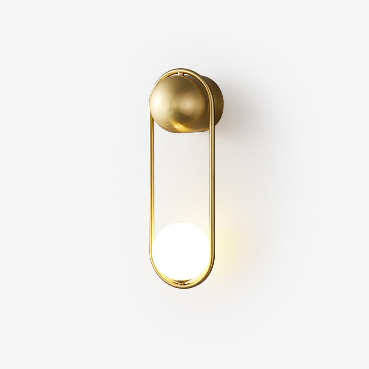Radiain Applique murale minimaliste en laiton - Neutralighting