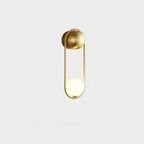 Radiain Applique murale minimaliste en laiton - Neutralighting