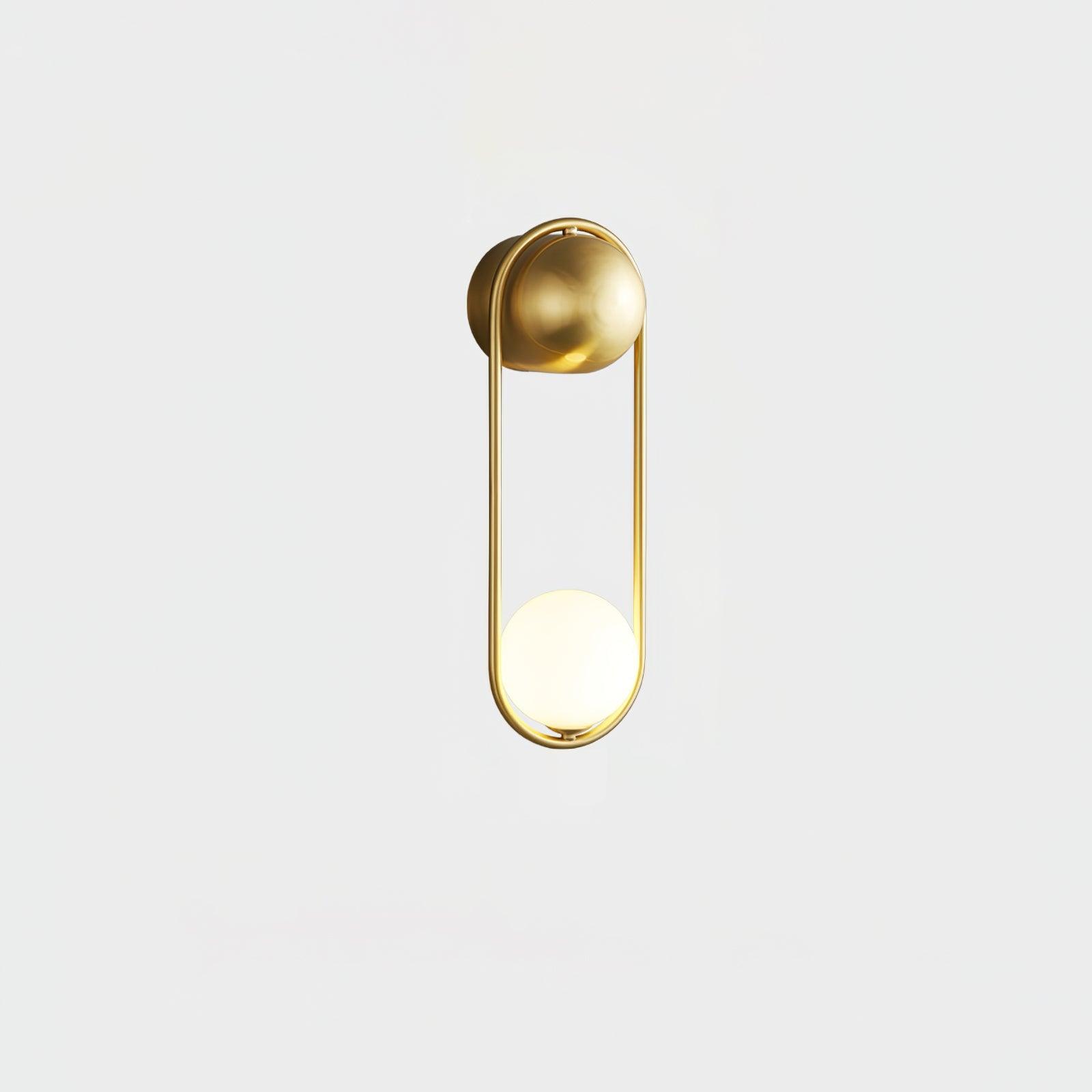 Radiain Applique murale minimaliste en laiton - Neutralighting