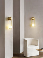 Radiain Applique murale minimaliste en laiton - Neutralighting