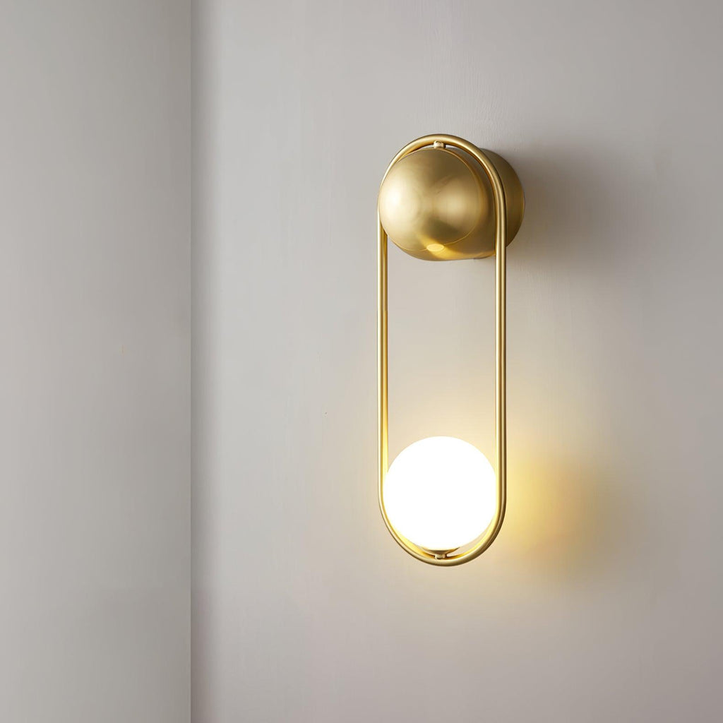 Radiain Applique murale minimaliste en laiton - Neutralighting