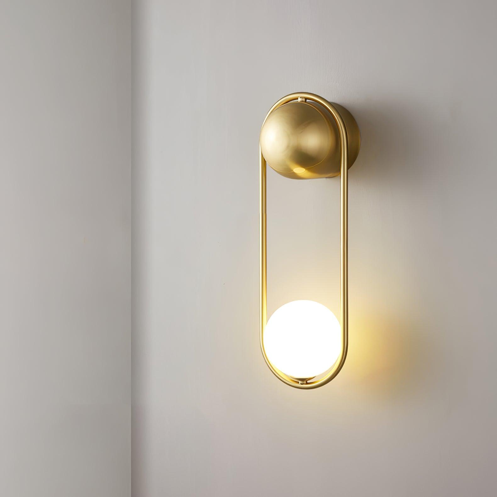 Radiain Applique murale minimaliste en laiton - Neutralighting
