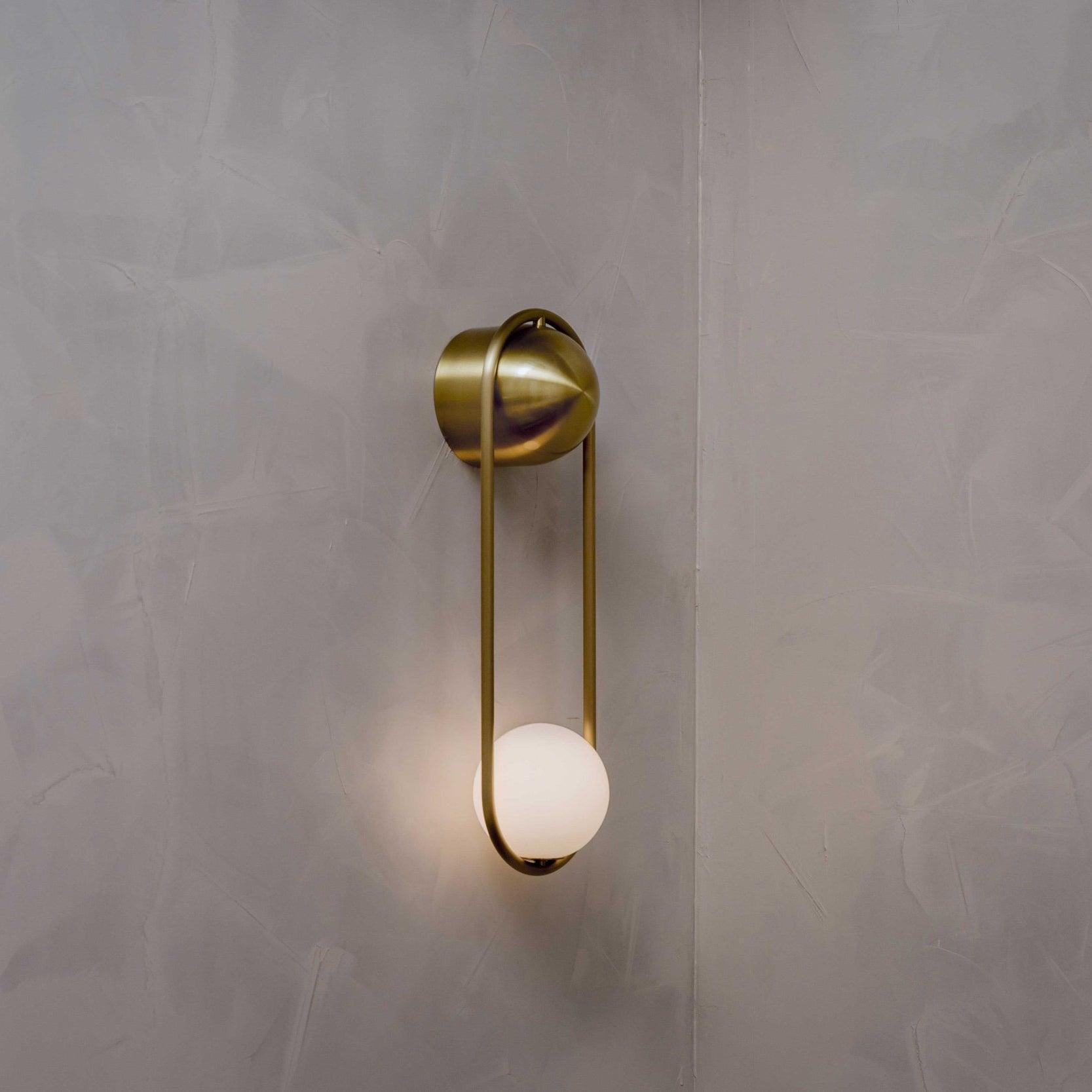 Radiain Applique murale minimaliste en laiton - Neutralighting