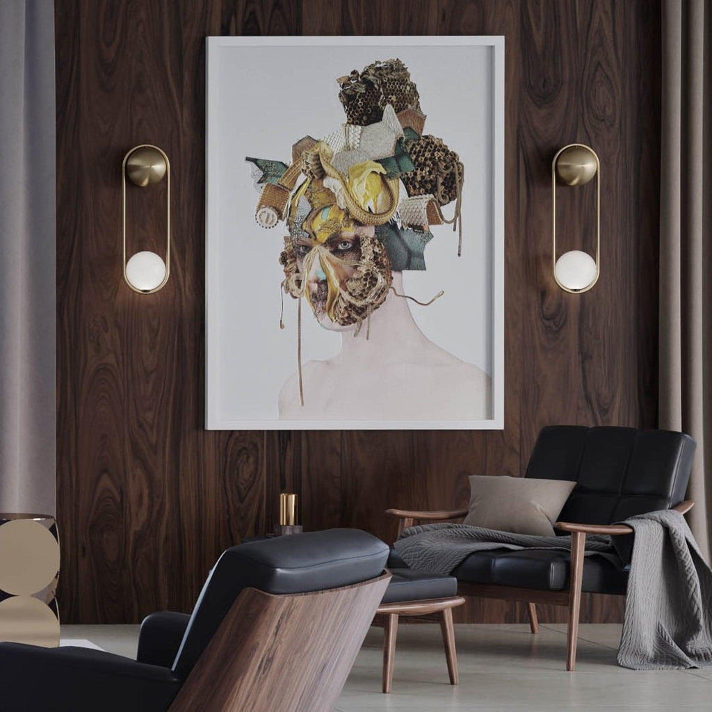 Radiain Applique murale minimaliste en laiton - Neutralighting