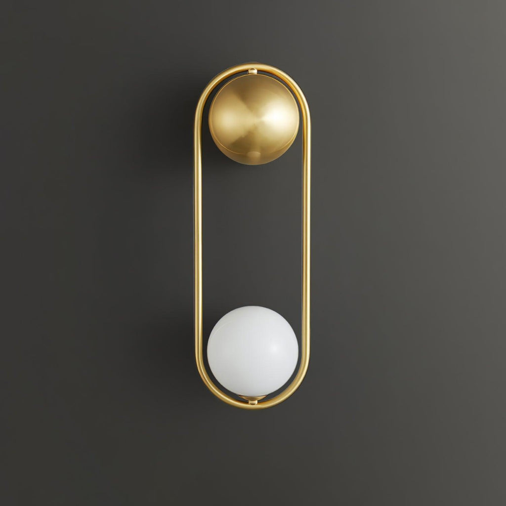 Radiain Applique murale minimaliste en laiton - Neutralighting
